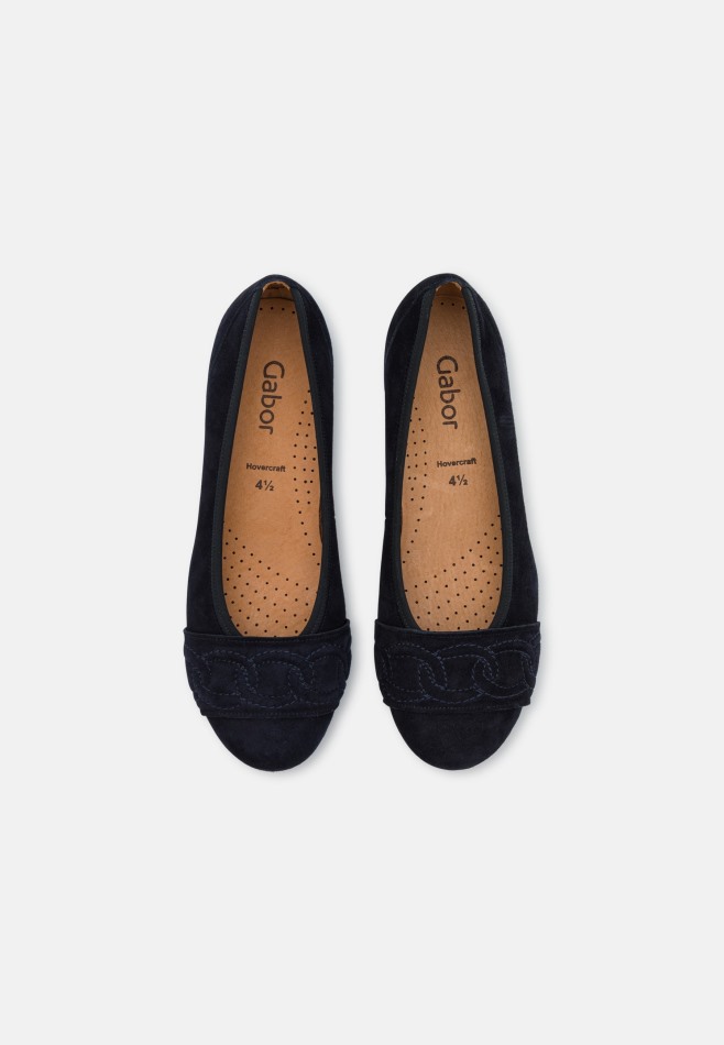 Ballerines Gabor | Bleu Foncé Exclusif